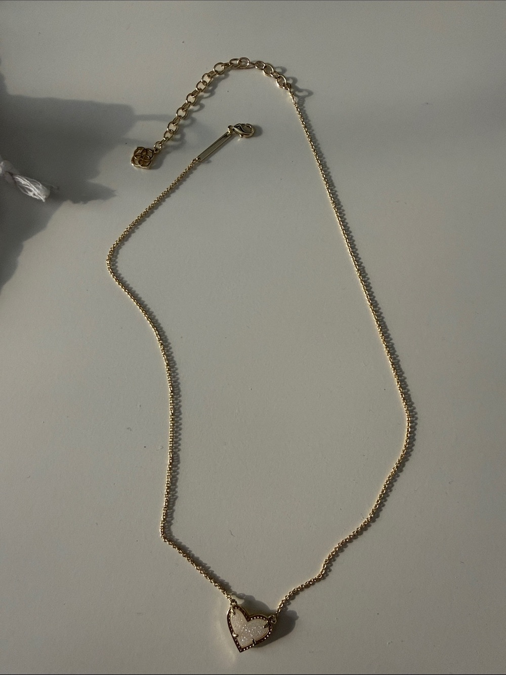 Kendra Scott Gold Heart Pendant Necklace